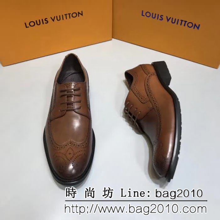 路易威登LV 秋冬新款 歐美時尚風格男士皮鞋 8FX1964